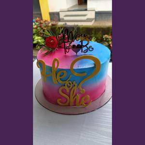 Cake topper - He or She ?