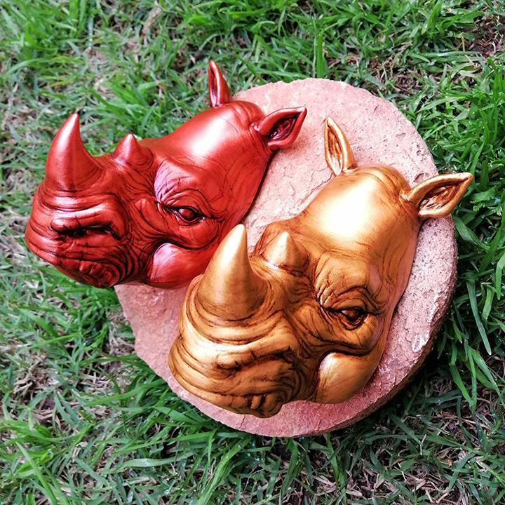 Rhino wall hanging