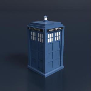 MTG Tardis deck box Commander decks