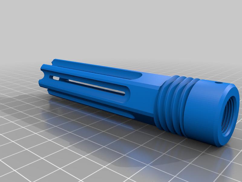 airsoft silencer and flash hider