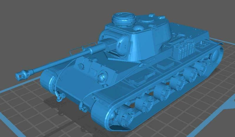 Pz.Kpfw. KW I (r) heavy tank