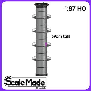 industrial Chimney - H0 scale 1:87