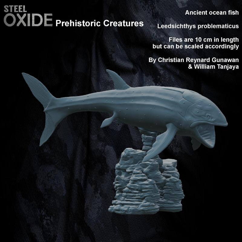 Prehistoric miniature Leedsichthys problematicus