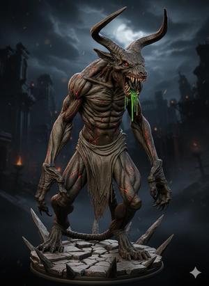 Hellspawn Demon – 3D Printable Model.