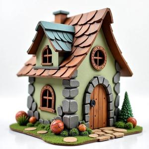 Stylized Fairy Tale Cottage