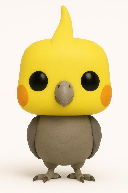 cockatiel funko, bird, cockatiel funko