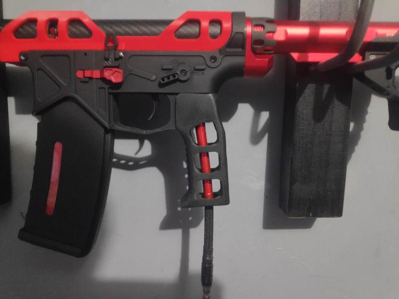 Airsoft Flat Grip HPA AR 15