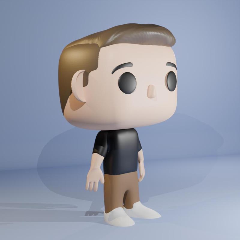 FUNKO MAN T-SHIRT AND LONG PANTS