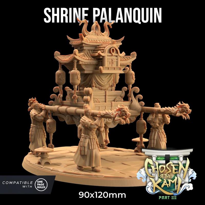 Shrine Palanquin | PRESUPPORTED | Chosen of the Kami Pt. III