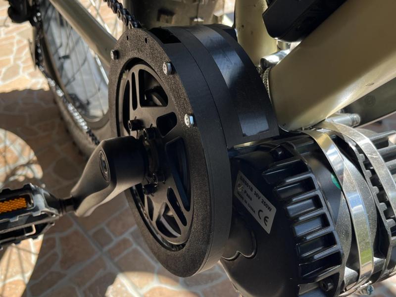 ChainGuard with Airtag Holder for Bafang BBSHD 36T