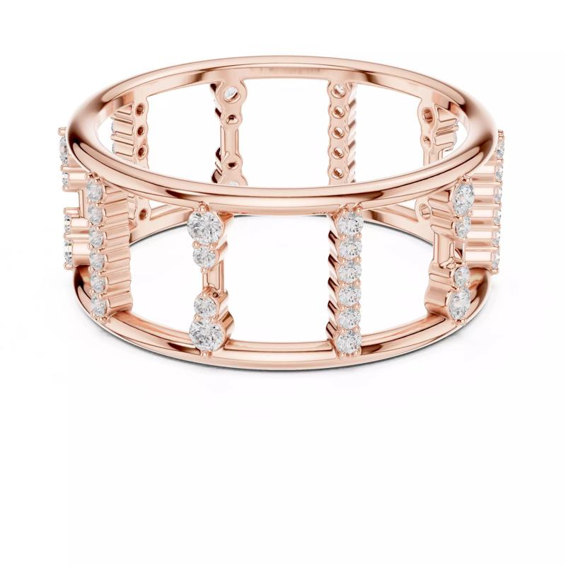 Round Cut Diamond Engagement Wedding Ring 3DM STL Video