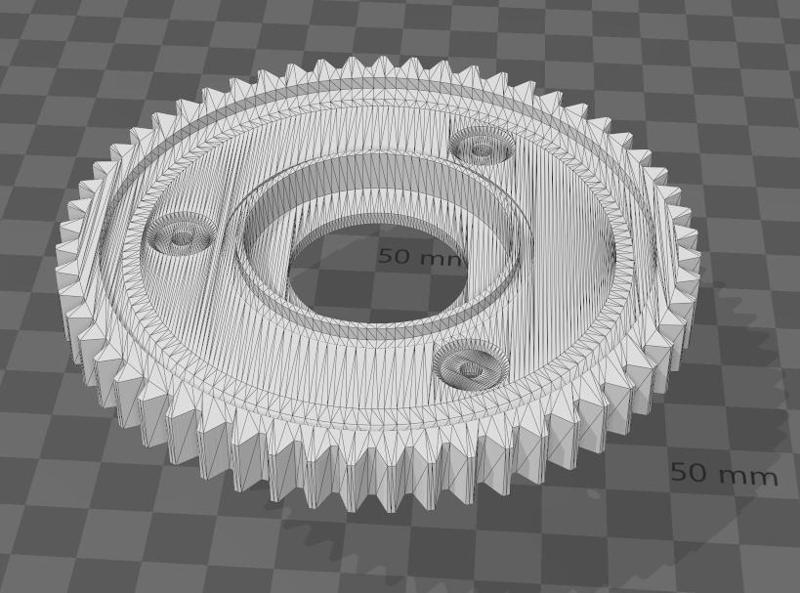 Gear wheel for Jupiter all-purpose slicer type 850262
