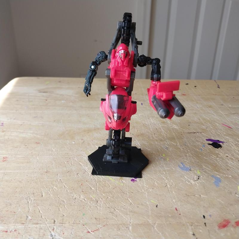 transformers Human Aliiance arcee mold stand