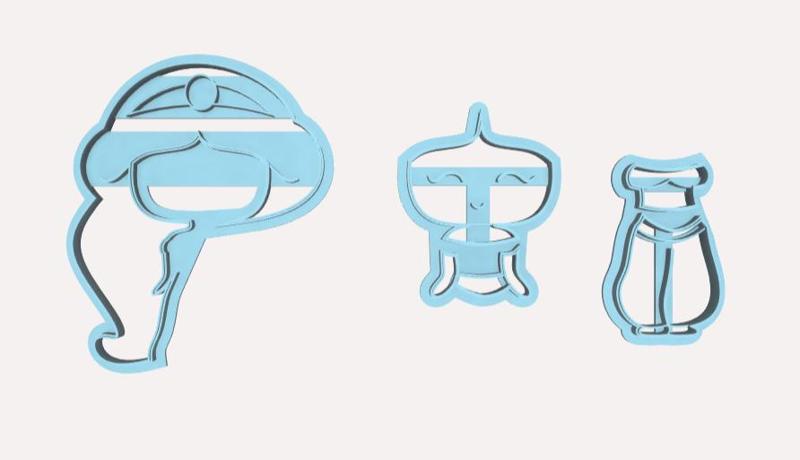 CORTADOR PRINCESA JASMINE CUTE