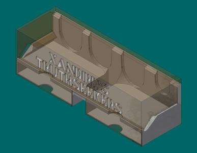 Holder for XANDIRES TRUTHSEEKERS, War hammer Underworlds, Harrowdeep