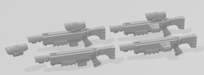Nimrod Pattern Lasrifles.