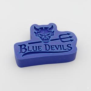 Mischievous Blue Imp Freshie Mold - DIY Car Air Freshener Charm 3D Print