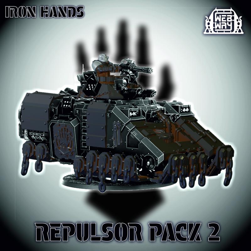 Improvement Pack for Iron Hands Gravity Tank 2