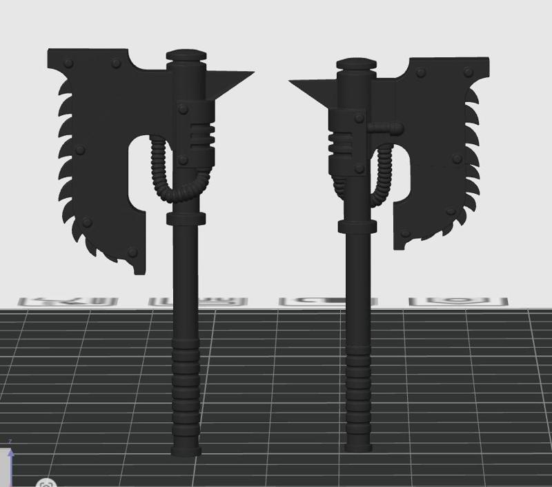 mega construx chain axe