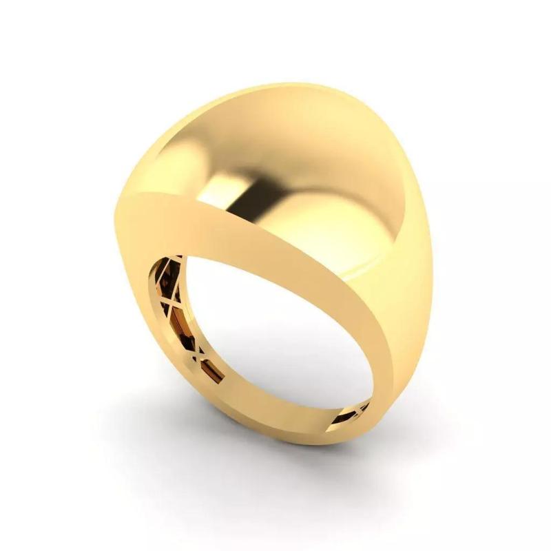 Modern Dome Ring