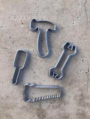 SET X 4 CORTANTES HERRAMIENTAS PAPA PADRE DIA DEL PADRE  DAD