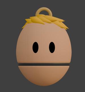 Phillip Head Keychain - South Park Canadian Comedians - South Park - Ready to Print