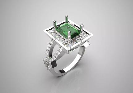 luxury diamond ring jr00093