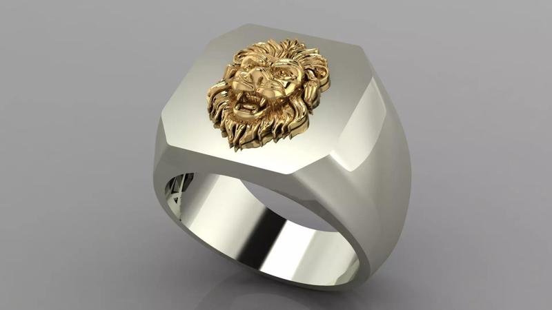 lion ring