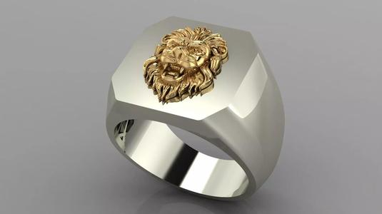 lion ring