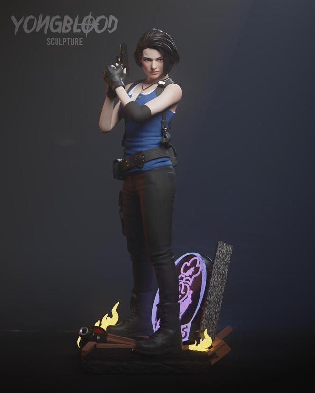 Jill Valentine - Yongblood Sculpture