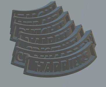 The Grymwatch NAMETAGS S03 BEASTGRAVE WU