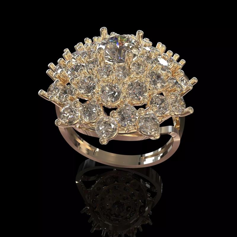 Luxury Jewelry CAD Model