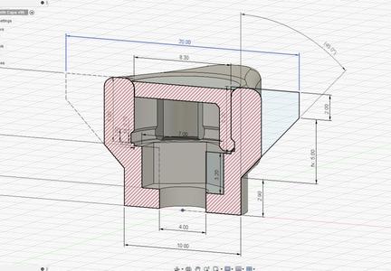 Parametric Knob with cap (Reworked)