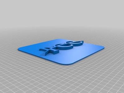 Paola Chamber of Commerce on Thin Square Plate