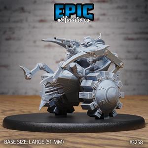 Wheelchair Goblin Shooting ‧ DnD Miniature ‧ Tabletop Miniatures ‧ Gaming Monster ‧ 3D Model ‧ RPG ‧ DnDminis ‧ STL FILE