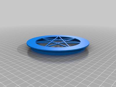 GOT Aeration Grille Religion of the Seven Ø124mm (hole to fill)