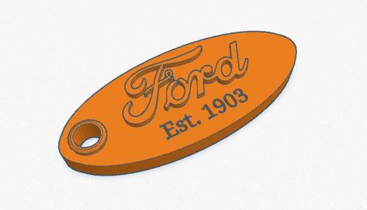 Ford keychain