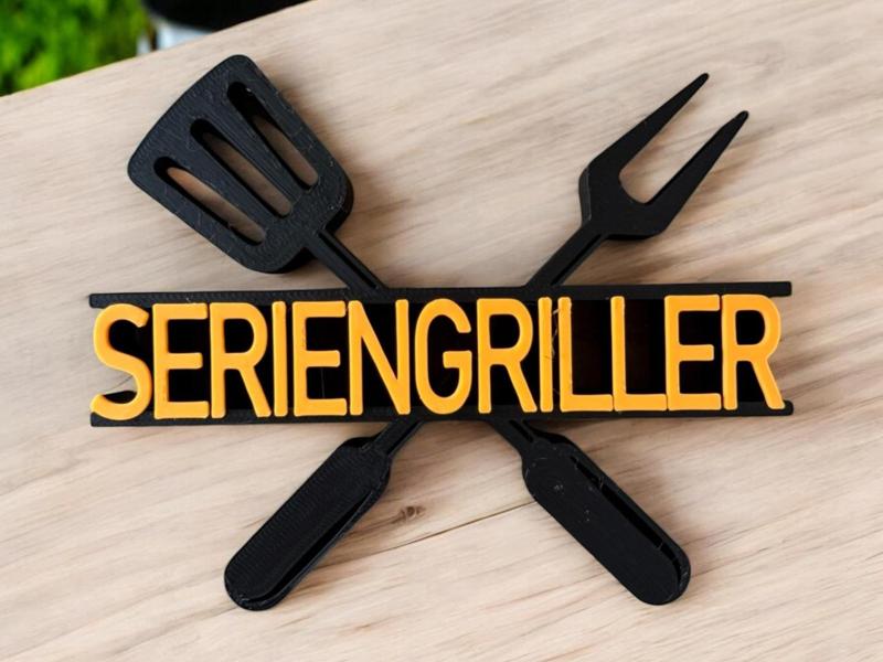 Serial Griller // Lettering