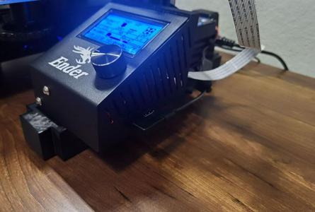 Ender 3 Pro Raspberry Pi3B LCD Enclosure w/Fan Mount