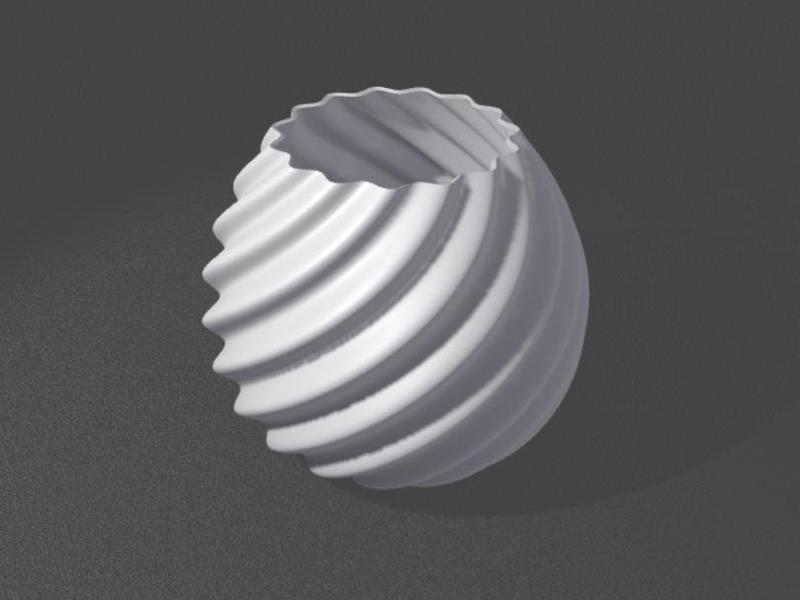 designer vase for plants and flowers