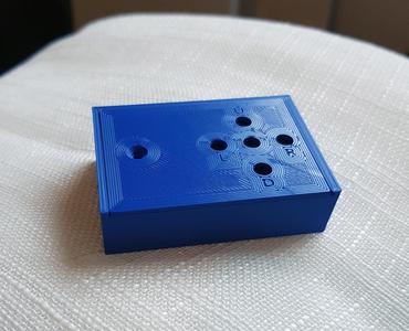 Retro db9 joystick tester case