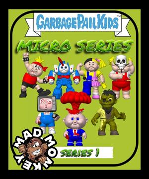 garbage pail kids micro articulating flexi mini figure collection