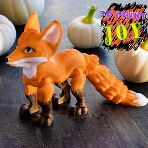 Flexi fox print in place