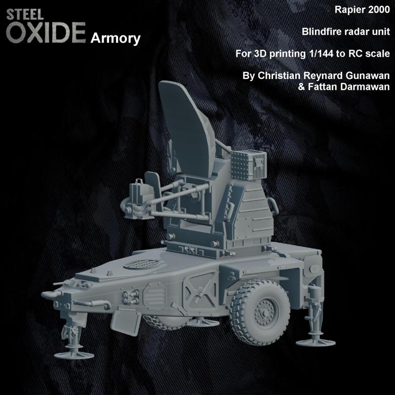 Rapier 2000 missile system blindfire radar unit