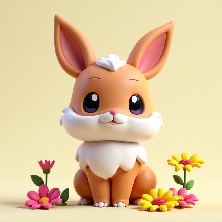 CUTE BUNNY 1-5colours
