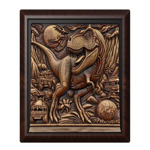 dinazor animal wall art relief wall decor