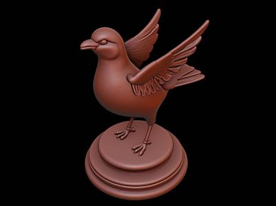 Sparrow Animal Figure Printable