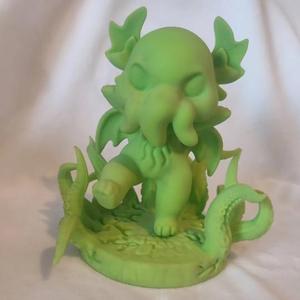 Cthulhu Cartoon Standing Figure