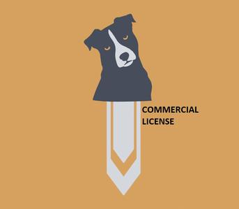 COMMERCIAL LICENSE / DOG / ANIMAL / PET / HOME / BOOKMARK / BOOKMARK / SIGN / BOOKMARK / GIFT / BOOK / BOOK / SCHOOL / STUDENTS / TEACHER / OFFICE / WITHOUT SUPPORTS