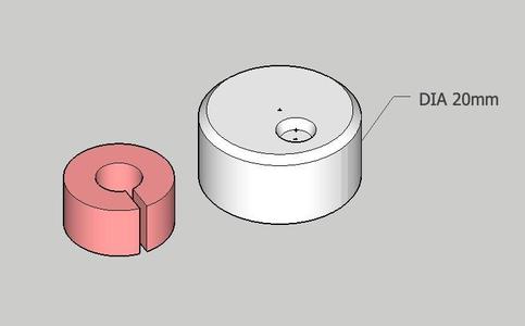 *Volume knob for audio amplifiers 3